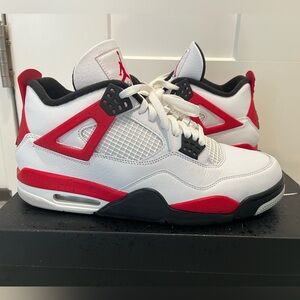 Jordan 4 Red Cement